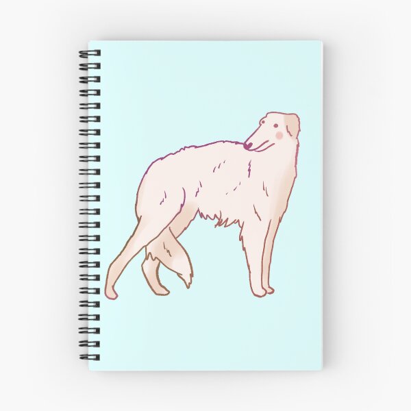 Item preview, borzoi art designed and sold by Mayarart.