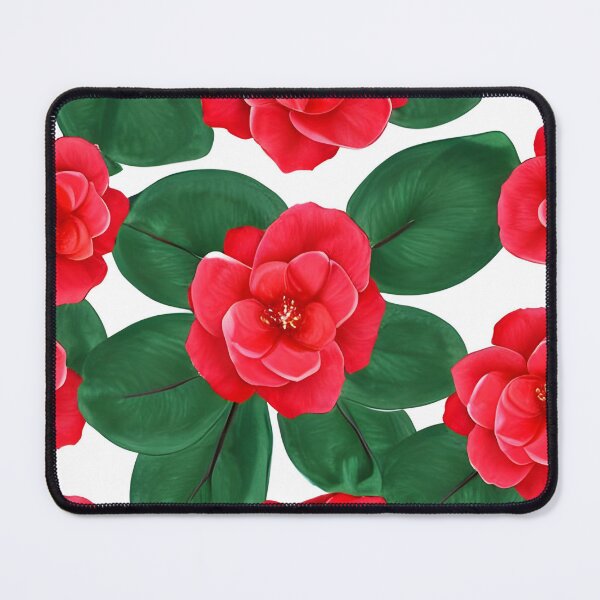 Item preview, Red camellia flower designed and sold by gramizzia.