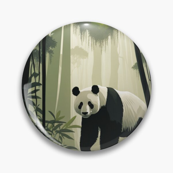 Item preview, Panda in the forest art work designed and sold by Maryberry96.