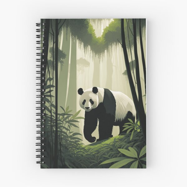 Item preview, Panda in the forest art work designed and sold by Maryberry96.