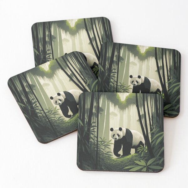Item preview, Panda in the forest art work designed and sold by Maryberry96.