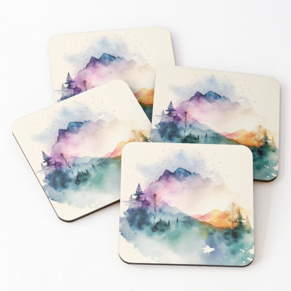 Item preview, Relaxing Watercolor #103 designed and sold by Avocado Design Studio.