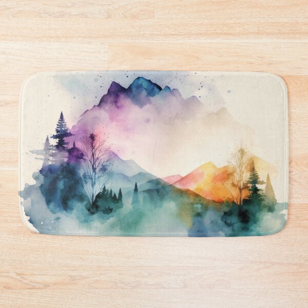 Item preview, Relaxing Watercolor #103 designed and sold by Avocado Design Studio.