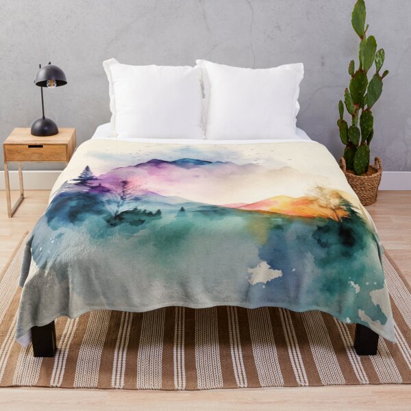 Item preview, Relaxing Watercolor #103 designed and sold by Avocado Design Studio.