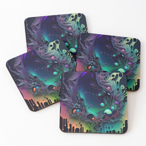 Item preview, Abstract color paint splash cell organism designed and sold by RK - Shop.