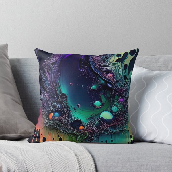 Item preview, Abstract color paint splash cell organism designed and sold by RK - Shop.