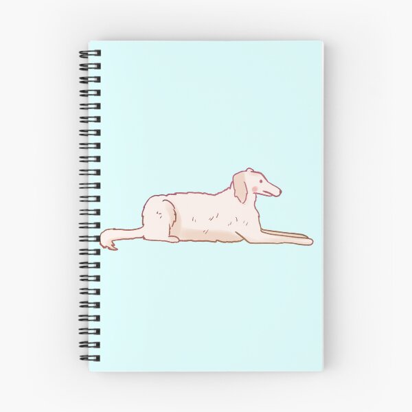 Item preview, borzoi illustration  designed and sold by Mayarart.