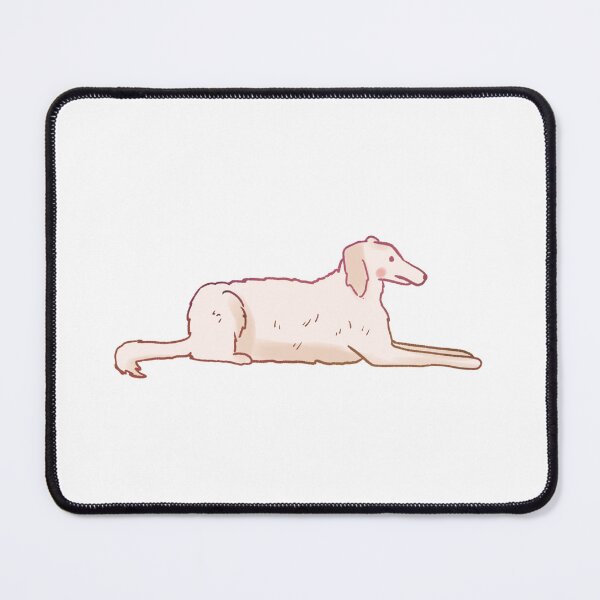 Item preview, borzoi illustration  designed and sold by Mayarart.