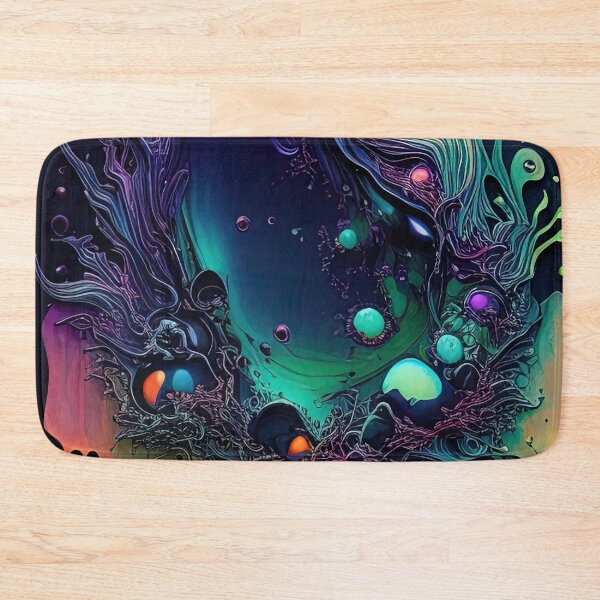 Item preview, Abstract color paint splash cell organism designed and sold by RK - Shop.