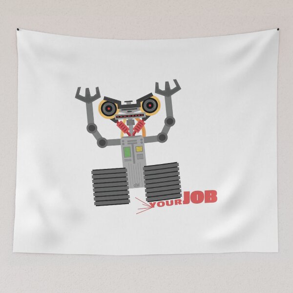 Item preview, Robot Running Over Your Job Funny Meme Joke Ai Machine Stealing Your Job LOL designed and sold by doseofwin.