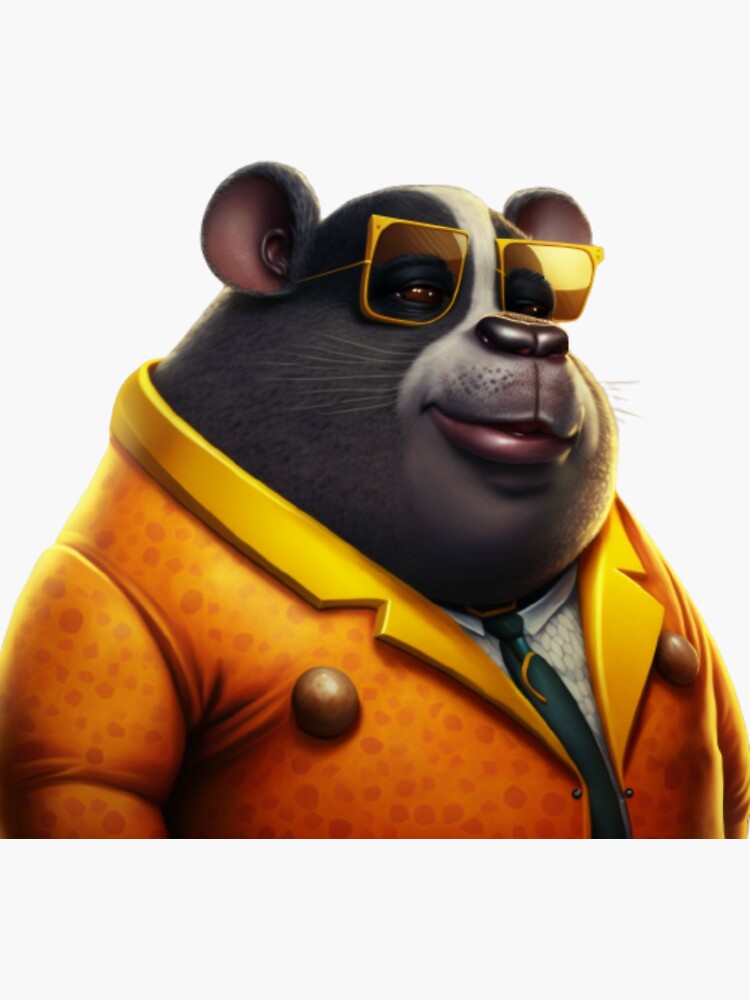 Biggie Cheese Meme Stickers for Sale