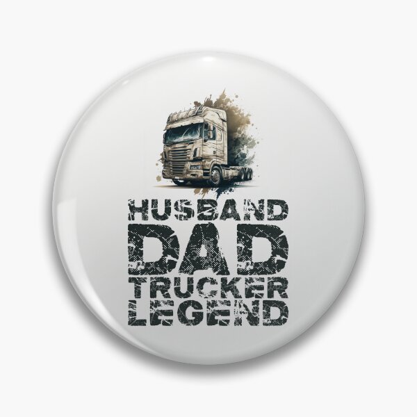 Item preview, Husband Dad Trucker Legend #3 designed and sold by aifuntime.