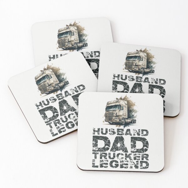 Item preview, Husband Dad Trucker Legend #3 designed and sold by aifuntime.