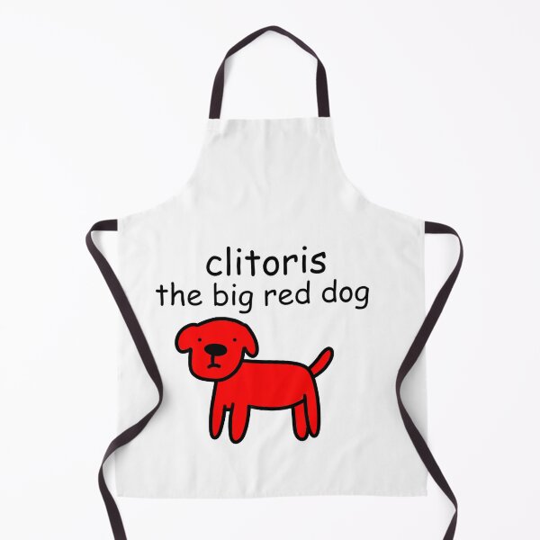 Item preview, Clitoris The Big Red Dog designed and sold by casserolestan.