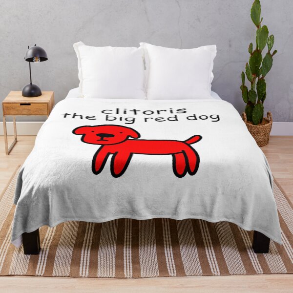 Item preview, Clitoris The Big Red Dog designed and sold by casserolestan.