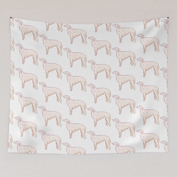 Item preview, borzoi drawing  designed and sold by Mayarart.