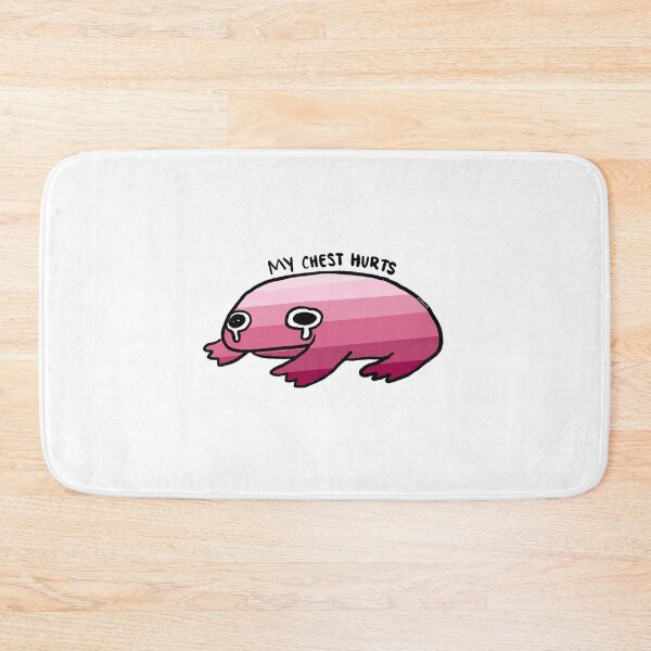 Item preview, My Chest Hurts | Crying Pink Gradient Frog designed and sold by iristocat.