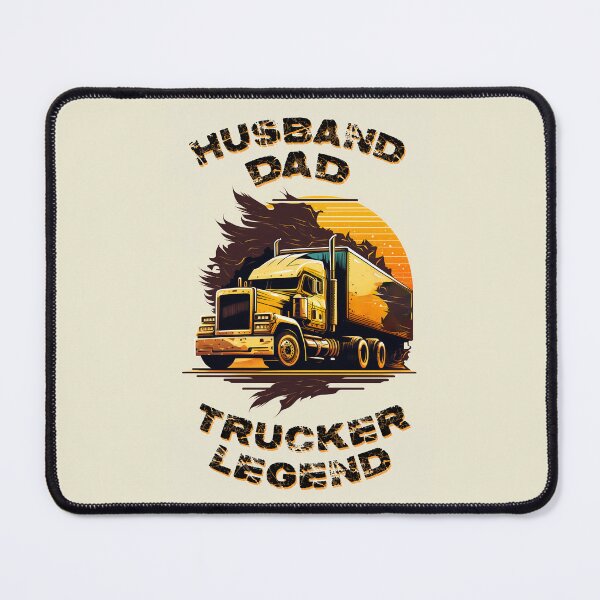 Item preview, Husband Dad Trucker Legend #4 designed and sold by aifuntime.