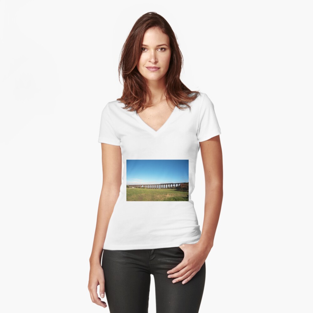Item preview, Fitted V-Neck T-Shirt designed and sold by SiobhanFraser.