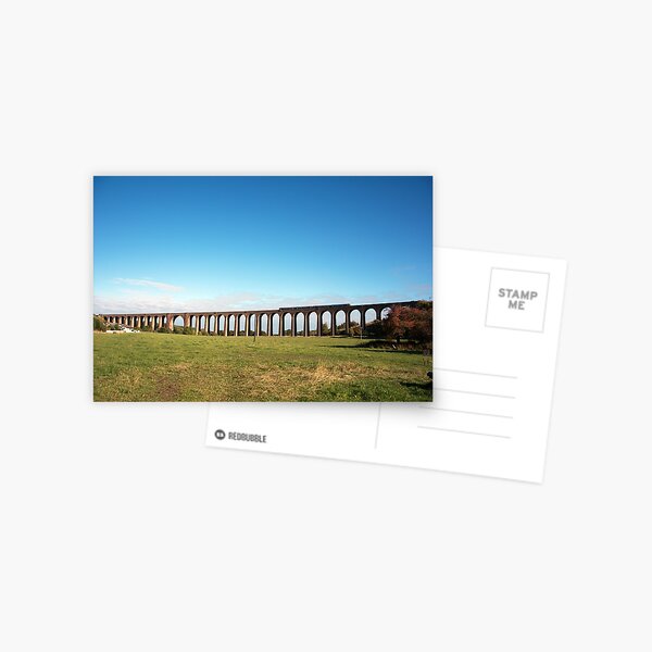 Culloden Viaduct with train Postcard