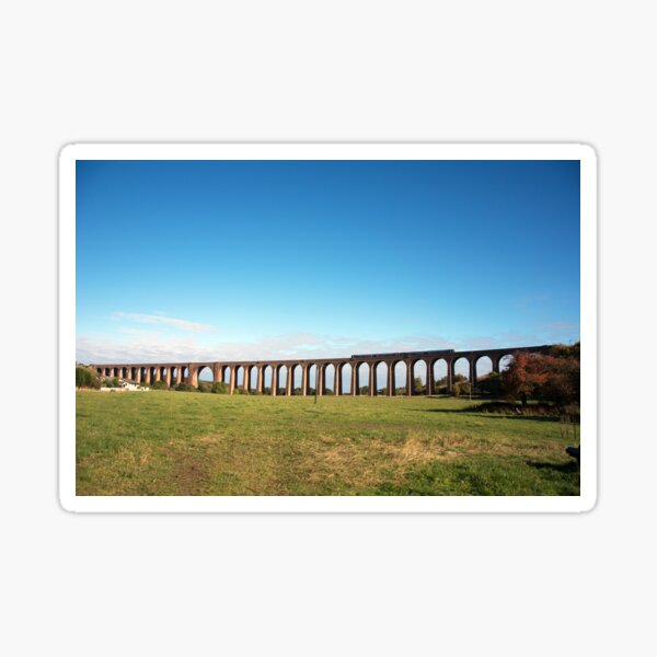 Culloden Viaduct with train Sticker