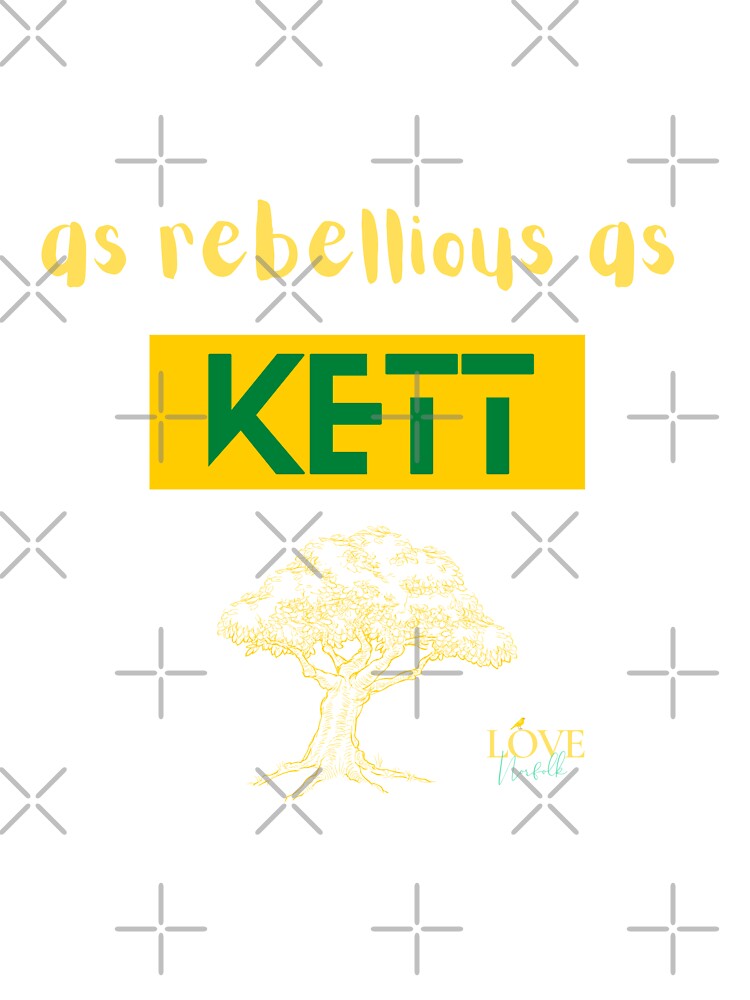 Thumbnail 2 of 2, Kids T-Shirt, As Rebellious as Kett - Baseball Cap designed and sold by MyriadLifePhoto.