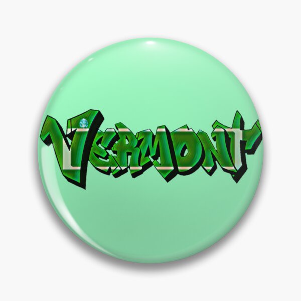 Item preview, Vintage Vermont License Plate Graffiti - Blue - Available on stickers socks mugs and more designed and sold by Dude  Stuff.