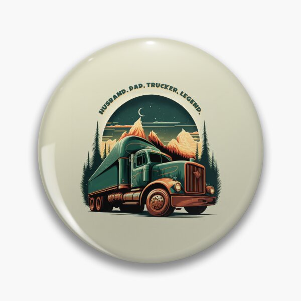 Item preview, Husband Dad Trucker Legend #6 designed and sold by aifuntime.