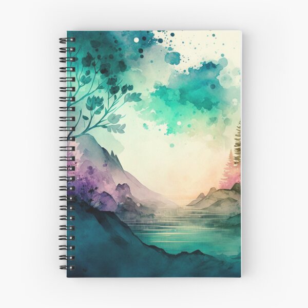 Item preview, Relaxing Watercolor #109 designed and sold by Avocado Design Studio.