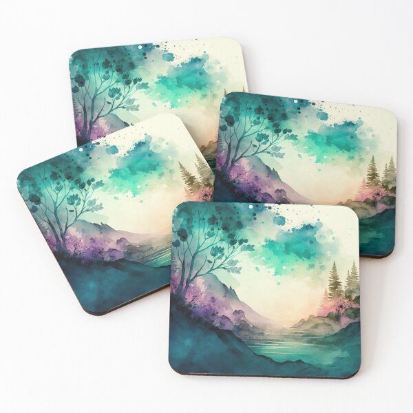 Item preview, Relaxing Watercolor #109 designed and sold by Avocado Design Studio.