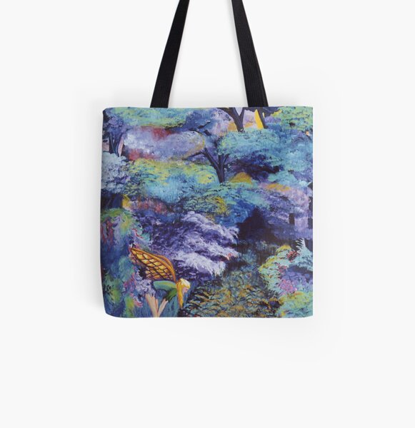 Talking to Little Bugs All Over Print Tote Bag