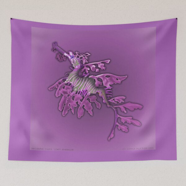 Item preview, Leafy Seadragon in pink designed and sold by cycosper.