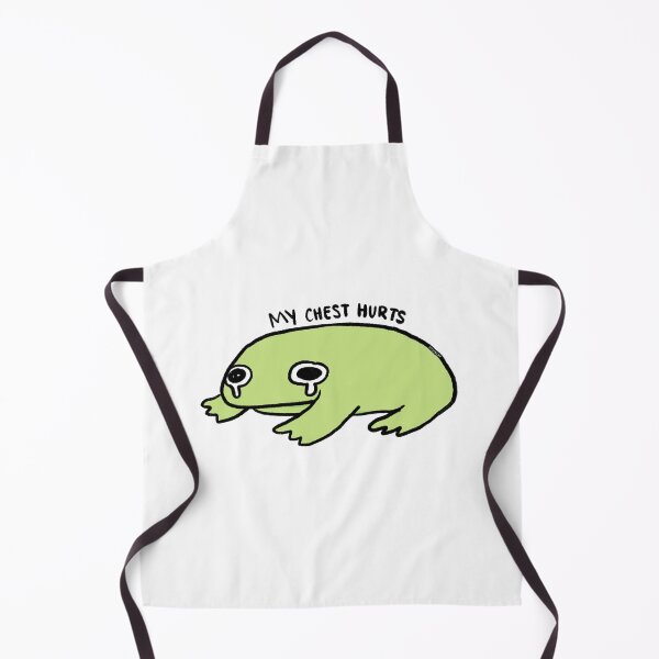 Item preview, My Chest Hurts | Crying Green Frog designed and sold by iristocat.
