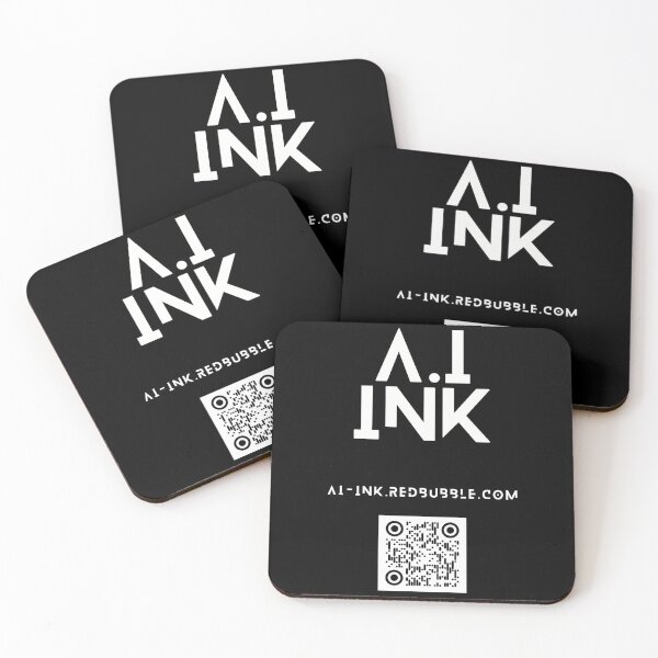 Item preview, A.I INK QR LOGO VERTICAL designed and sold by AI-INK.