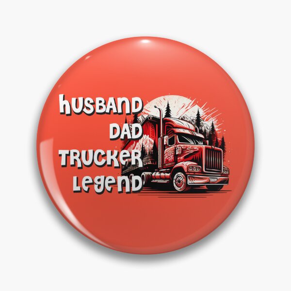 Item preview, Husband Dad Trucker Legend #7 designed and sold by aifuntime.