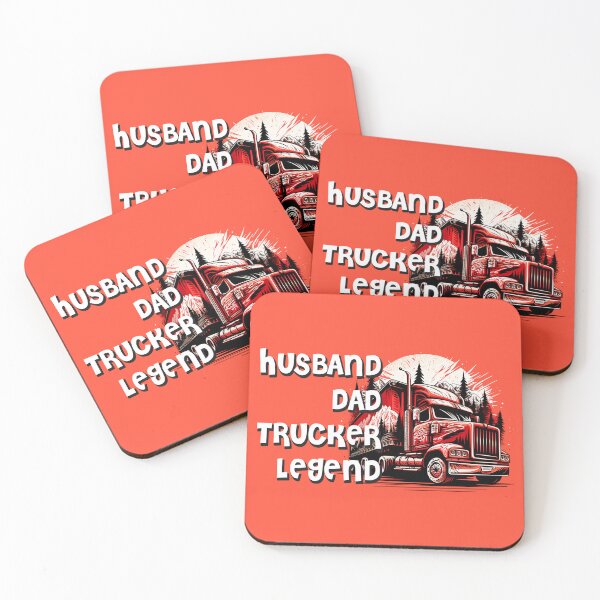 Item preview, Husband Dad Trucker Legend #7 designed and sold by aifuntime.