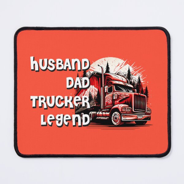 Item preview, Husband Dad Trucker Legend #7 designed and sold by aifuntime.