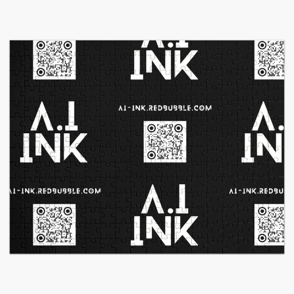 Item preview, A.I INK QR LOGO VERTICAL designed and sold by AI-INK.