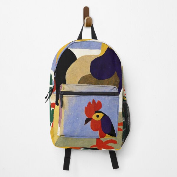 Item preview, Two chickens in the style of Matisse designed and sold by newnomads-art.