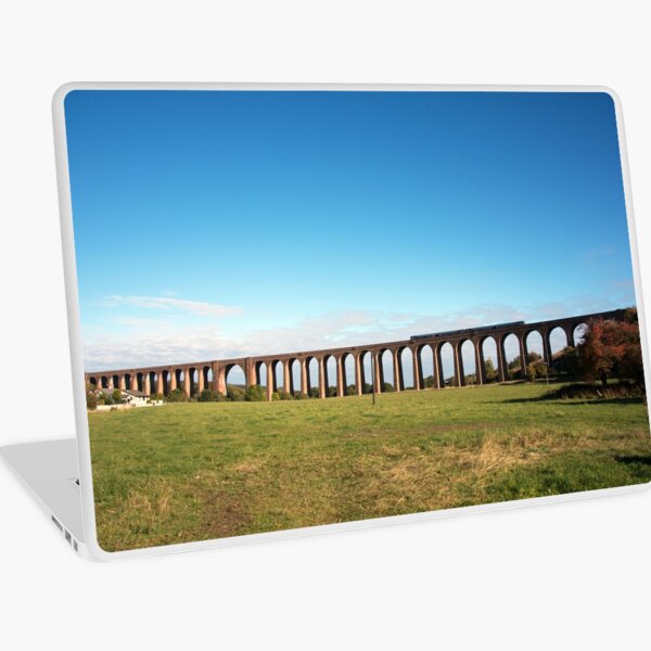 Culloden Viaduct with train Laptop Skin