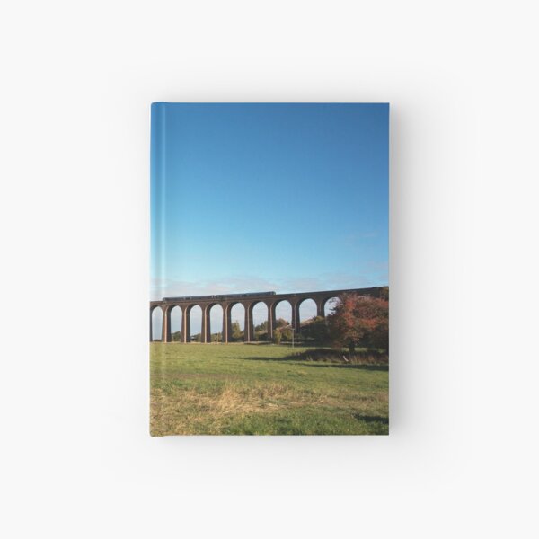 Culloden Viaduct with train Hardcover Journal