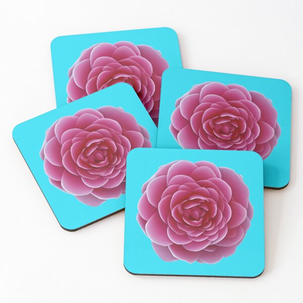 Item preview, Pink camellia flower designed and sold by gramizzia.