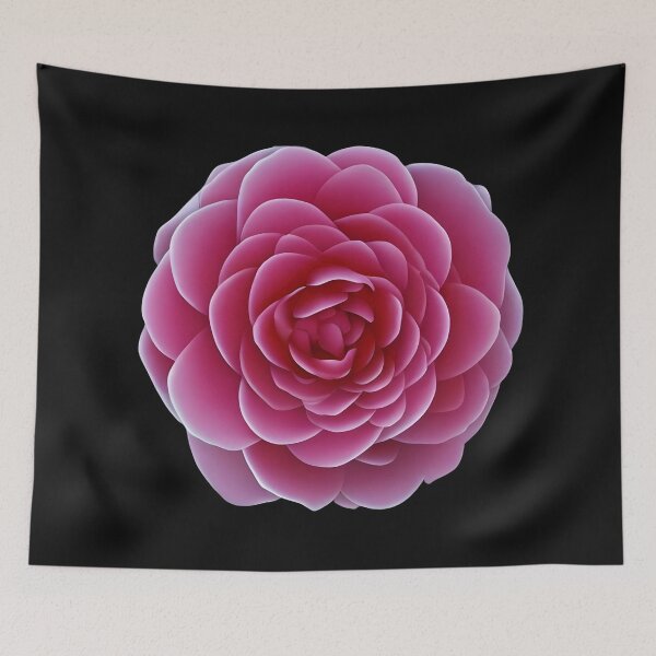 Item preview, Pink camellia flower designed and sold by gramizzia.