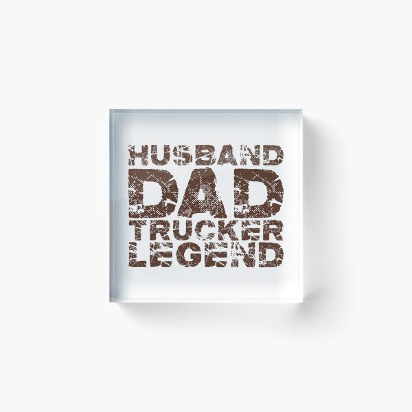 Item preview, Husband Dad Trucker Legend #1 designed and sold by aifuntime.