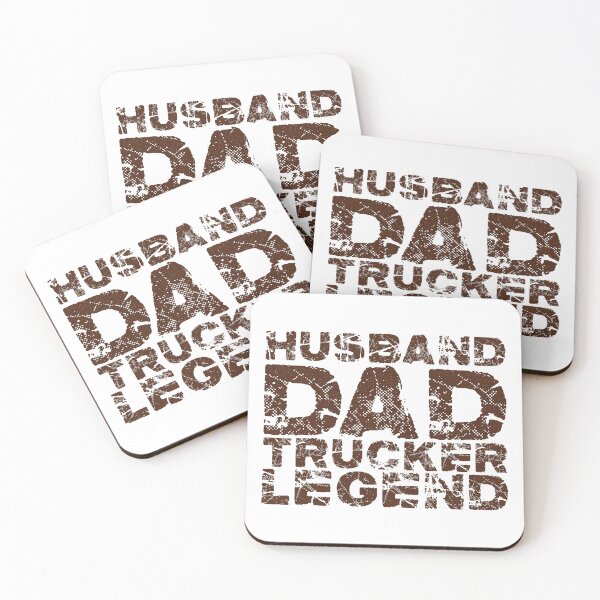 Item preview, Husband Dad Trucker Legend #1 designed and sold by aifuntime.