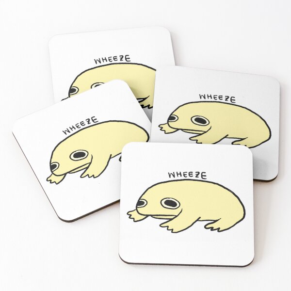 Item preview, Wheeze | Crying Yellow Frog designed and sold by iristocat.