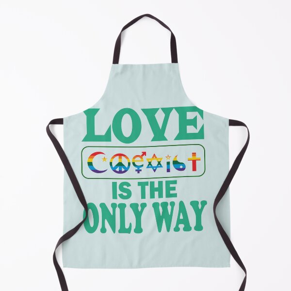 Item preview, Love is the only way lgbt flag designed and sold by Deco-Design.
