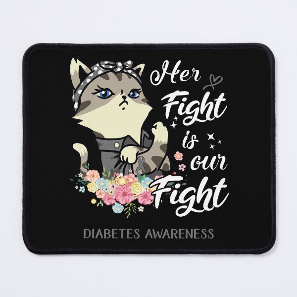 Item preview, Diabetes Awareness - Her Fight is our Fight designed and sold by RekaJoJo.