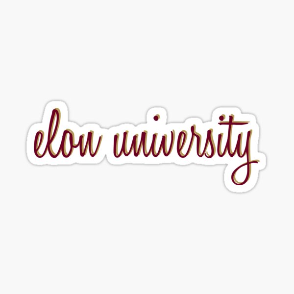 Item preview, Elon University designed and sold by zariagrace.