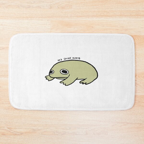 Item preview, My Spine Hurts | Muddy Green Frog designed and sold by iristocat.